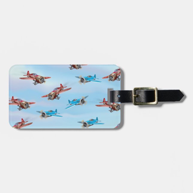 Étiquette À Bagage Avions de jouets (Devant horizontal)