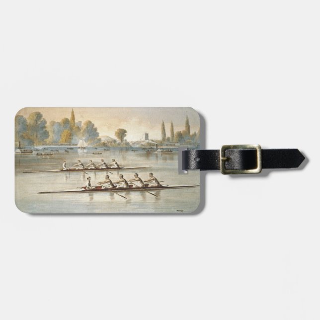 Étiquette À Bagage Aviron SUPÉRIEUR (Devant horizontal)