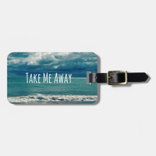 Étiquette À Bagage Away Me Away Beach Devis