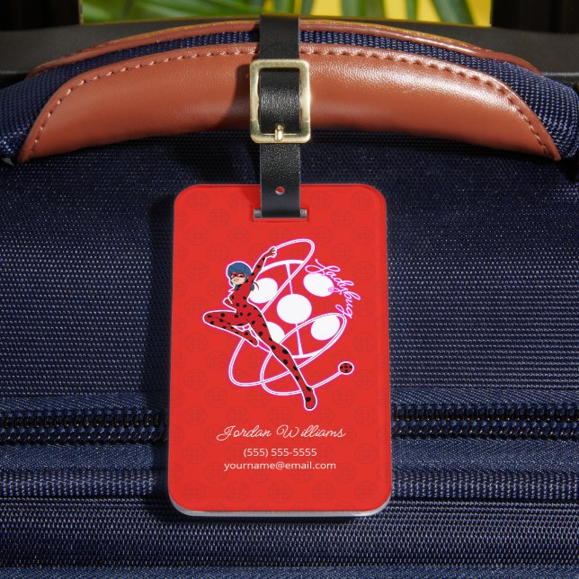 Étiquette À Bagage Badge Miraculous Ladybug (Insitu Rectoal 2)