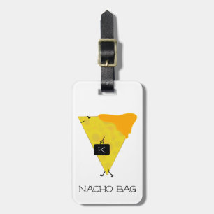 Étiquette À Bagage BAG NACHO Chip Tortilla personnalisé au fromage