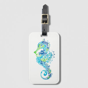 Étiquette À Bagage Bagage Tag-Seahorse