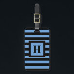 ÉTIQUETTE À BAGAGE BAGAGES/BAGAGES CHIC TAG_153 BLEUS/NOIRS<br><div class="desc">135 BLEUS/NOIRS MOTIF AVEC CENTRE CARRÉ,  MONOGRAMME NOIR,  BLEUE À L'ARRIÈRE AVEC TEXTE NOIR/</div>