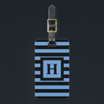 ÉTIQUETTE À BAGAGE BAGAGES/BAGAGES CHIC TAG_153 BLEUS/NOIRS<br><div class="desc">135 BLEUS/NOIRS MOTIF AVEC CENTRE CARRÉ,  MONOGRAMME NOIR,  BLEUE À L'ARRIÈRE AVEC TEXTE NOIR/</div>