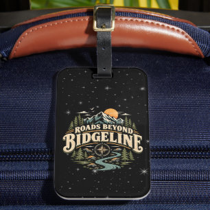 Étiquette À Bagage Bagages d'aventure Roads Beyond Ridgeline Mountain