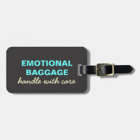 Bagages émotionnels : Handle avec soin - Turquoise