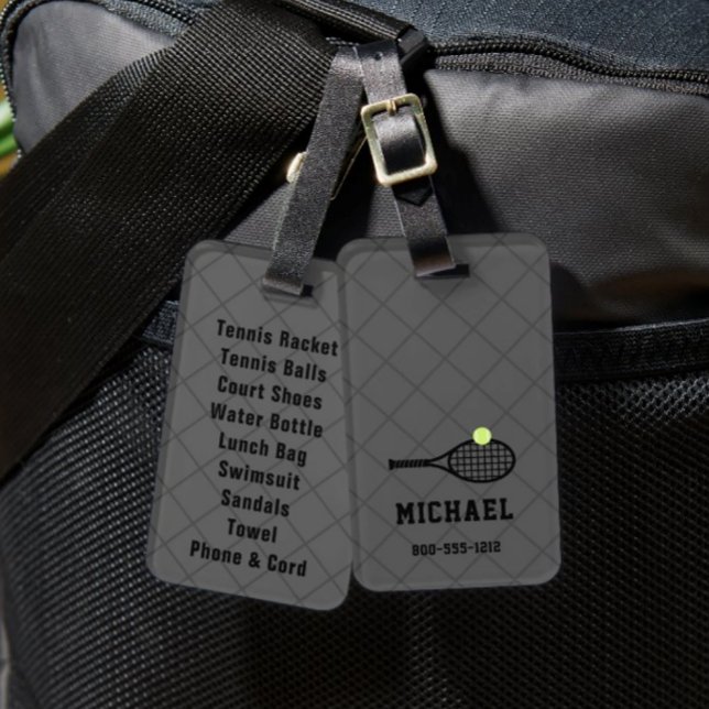 Étiquette À Bagage Baguette de sac de rappel de l'emballage du camp d (Créateur téléchargé)