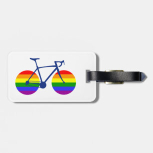 Étiquette À Bagage Balade En Vélo Pride