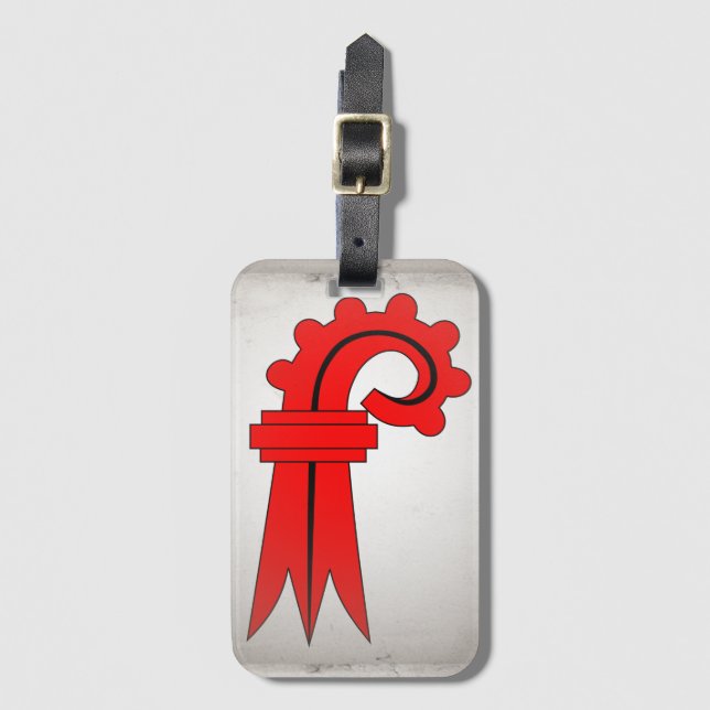 Étiquette À Bagage Bâle (Devant Vertical)