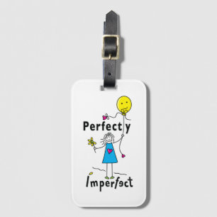 Étiquette À Bagage Balise 1_Luggage parfaitement imparfaite avec empl