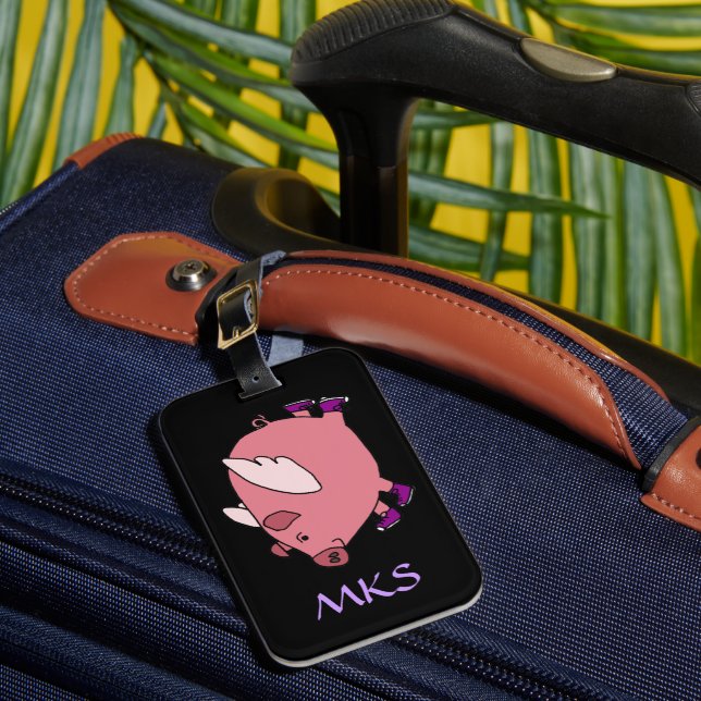 Étiquette À Bagage Balise AG - Bagage de cochon volant (Insitu Rectoal 1)