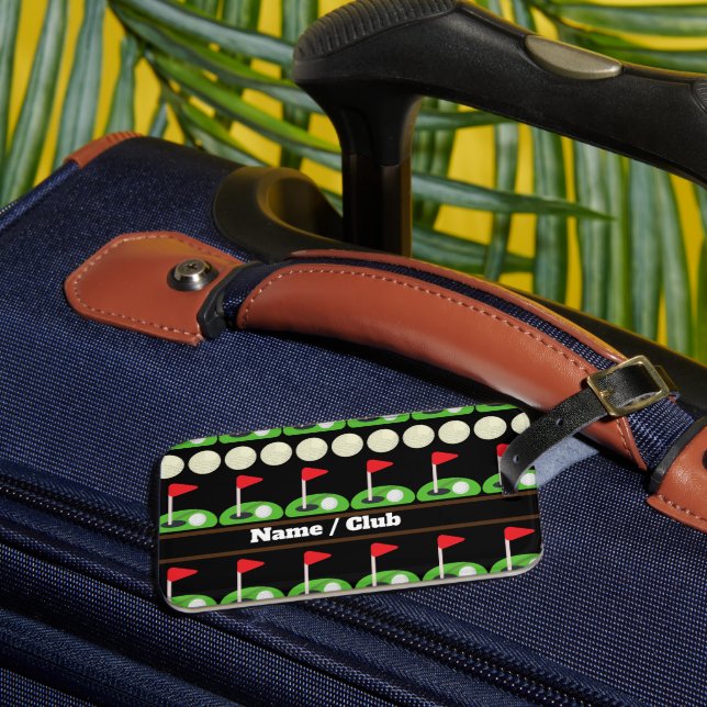 Étiquette À Bagage Balise Bagage à thème de golf (Insitu Rectoal 3)