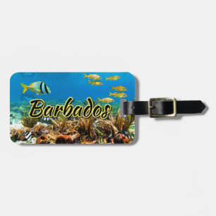 Étiquette À Bagage Balise bagage de barrière de corail de la Barbade