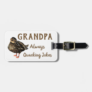 Étiquette À Bagage Balise Bagage de canard