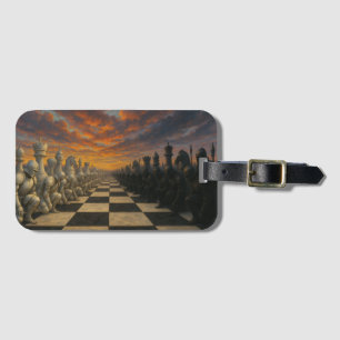 Étiquette À Bagage Balise Bagage d'échecs