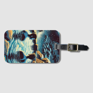 Étiquette À Bagage Balise bagage - Jeunes hommes en onsen