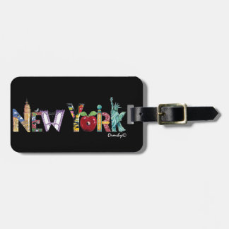 Étiquette À Bagage Balise bagage New York