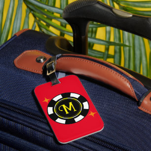 Étiquette À Bagage Balise bagage - Poker Personnalisé (ajouter initia