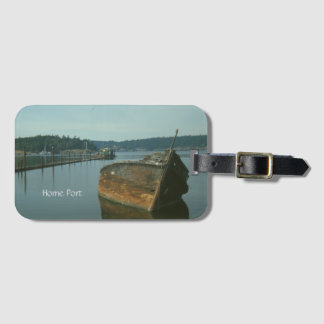 Étiquette À Bagage Balise bagage - Port d'accueil