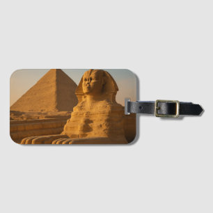 Étiquette À Bagage Balise Bagage Sphinx & Pyramides