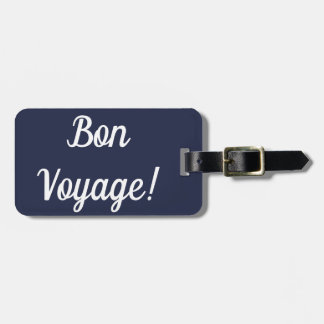 Étiquette À Bagage Balise Bon Voyage