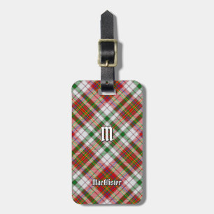 Étiquette À Bagage Balise Clan MacAlister Robe Tartan