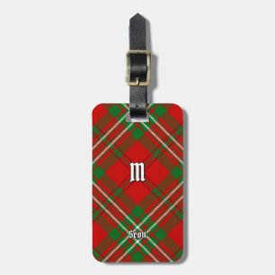 Étiquette À Bagage Balise Clan Scott Red Tartan Luggage