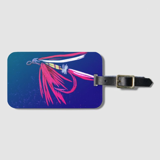 Étiquette À Bagage Balise classique de bagage pour vol mouillé (Devant Horizontal)