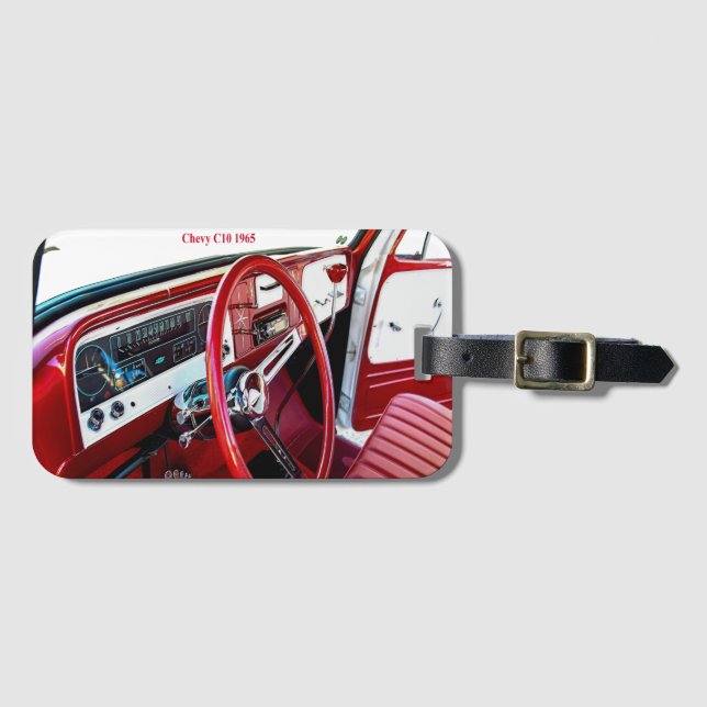 Étiquette À Bagage Balise de bagage (Devant Horizontal)