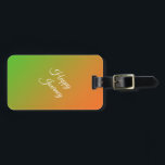 Étiquette À Bagage Balise de bagage<br><div class="desc">Conçu pour les gens du monde entier.</div>