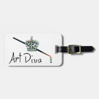 Balise de bagage "Art Diva"