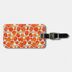 Étiquette À Bagage Balise de bagage Art Nouveau Poppies
