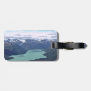 Étiquette À Bagage Balise de bagage avec bracelet en cuir des scènes