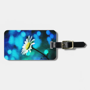 Étiquette À Bagage Balise de bagage Azurite Malachite Daisy