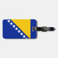 Balise de bagage Bosnie-Herzégovine avec bracelet