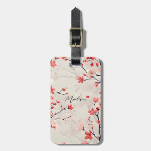 Étiquette À Bagage Balise de bagage Cherry Blossom