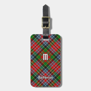 Étiquette À Bagage Balise de bagage Clan MacPherson Tartan
