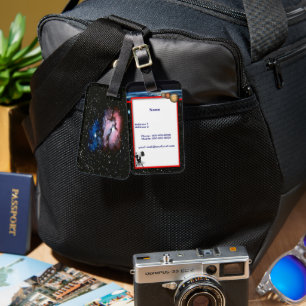 Étiquette À Bagage Balise de bagage d'astronomie