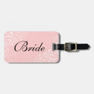 Étiquette À Bagage Balise de bagage de la mariée personnalisée