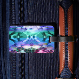 Étiquette À Bagage Balise de bagage de rêve réfléchie