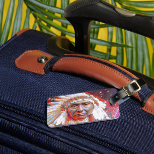 Étiquette À Bagage Balise de bagage du Crazy Horse