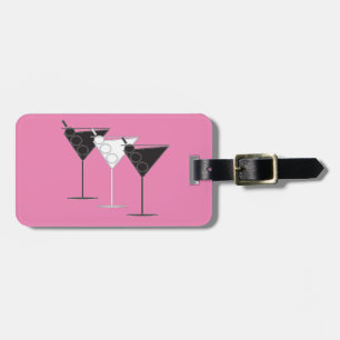 Étiquette À Bagage Balise de bagage en acrylique - 3 cocktails sur ro