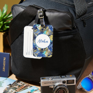 Étiquette À Bagage Balise de bagage hawaïenne