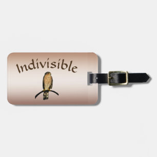 Étiquette À Bagage Balise de bagage indivisible Hawk Brown