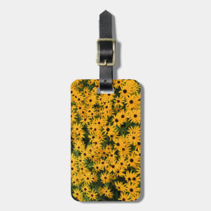 Étiquette À Bagage Balise de bagage Jaune Field de marguerites