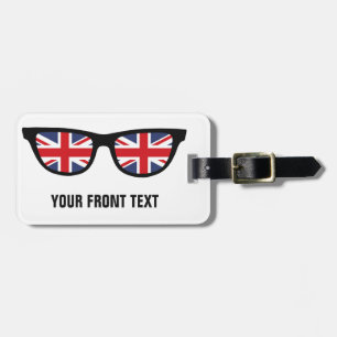 Étiquette À Bagage Balise de bagage personnalisée British Shades