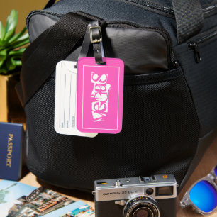 Étiquette À Bagage Balise de bagage personnalisée Végas