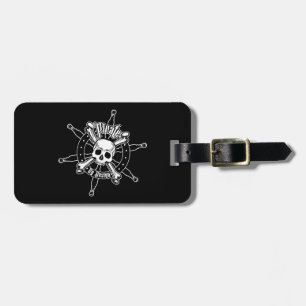 Étiquette À Bagage Balise de bagage pirate