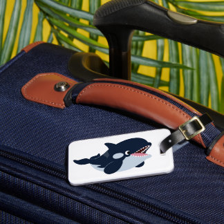 Étiquette À Bagage Balise de bagage pour bébé Orca