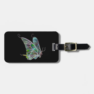 Étiquette À Bagage Balise de bagage pour papillon exotique personnali